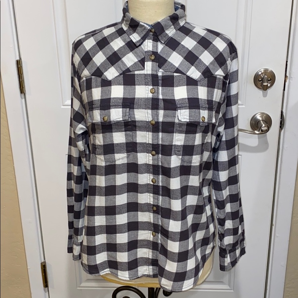 Jachs girlfriend Buffalo check l/s flannel szM